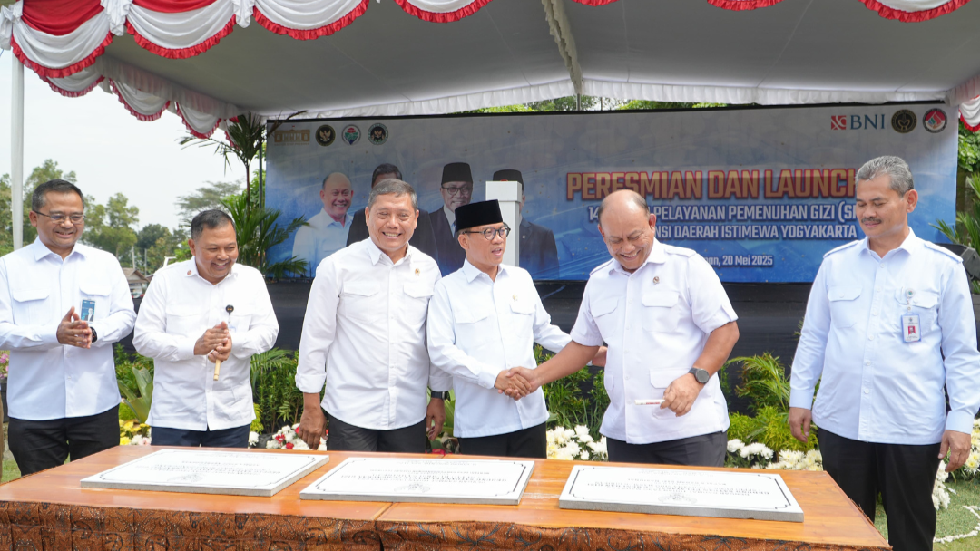 BGN Dharmasraya Bersama Kemendes PDT Launching 14 SPPG Di Provinsi Daerah Istimewa Yogyakarta
