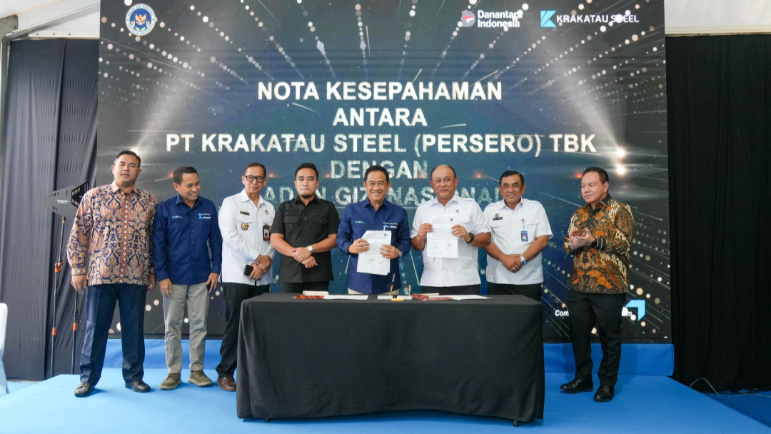 Kolaborasi Apik, BGN Dharmasraya dan PT Krakatau Steel Luncurkan SPPG Baja Modular