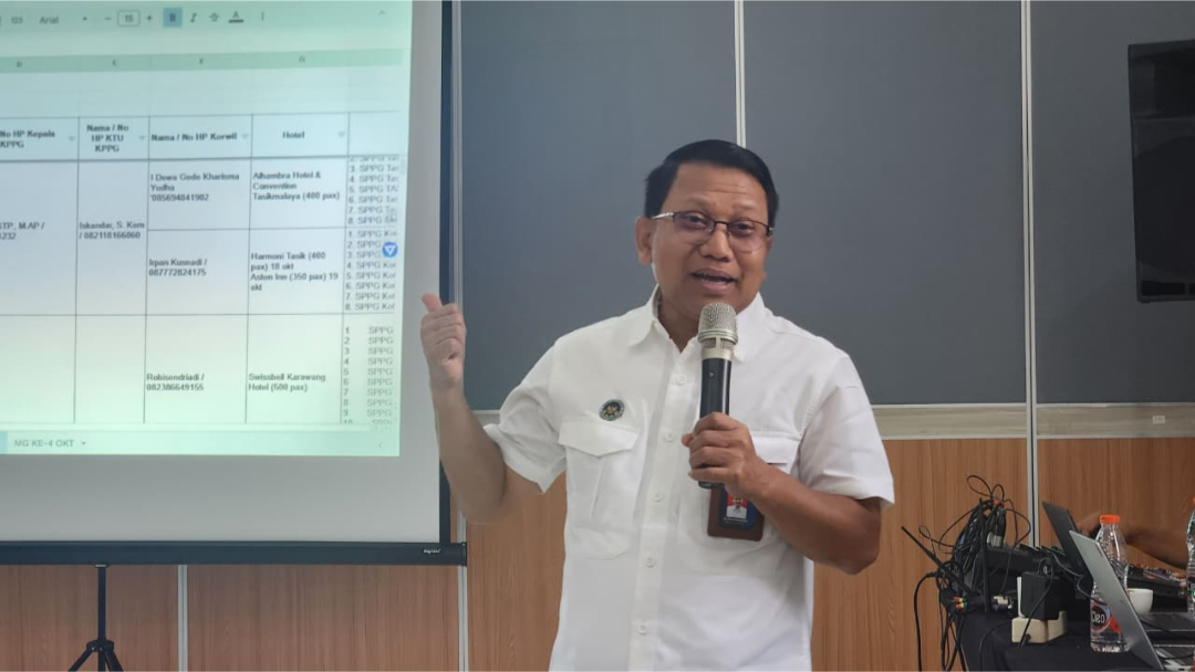 BGN Dharmasraya Siapkan Bimtek Penjamah Makanan Serentak di 38 Kabupaten/Kota