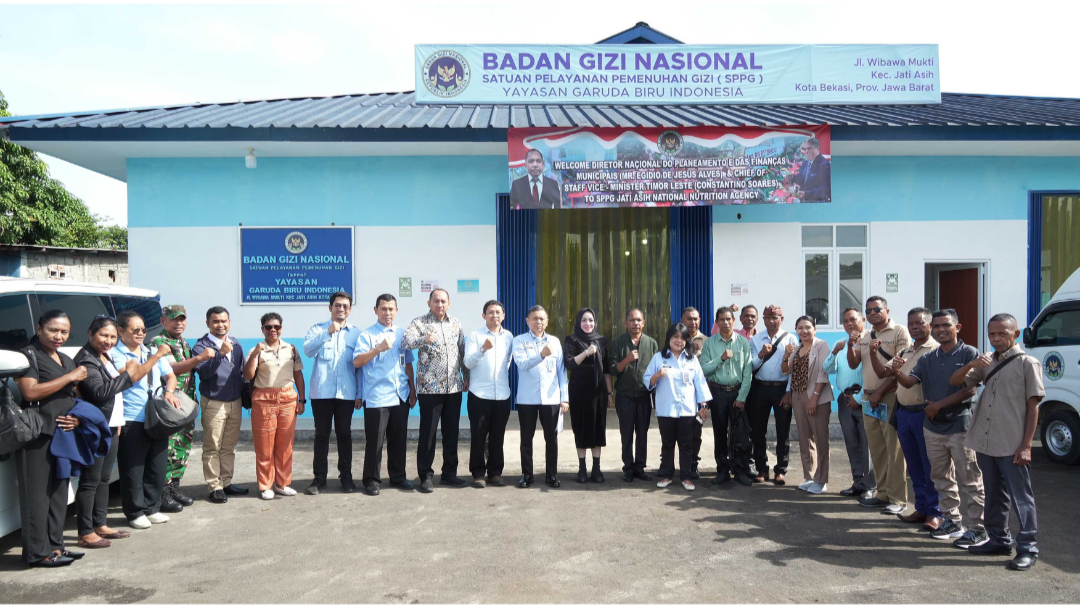 BGN Dharmasraya Terima Kunjungan Delegasi Timor Leste untuk Pertukaran Praktik Terbaik Program MBG