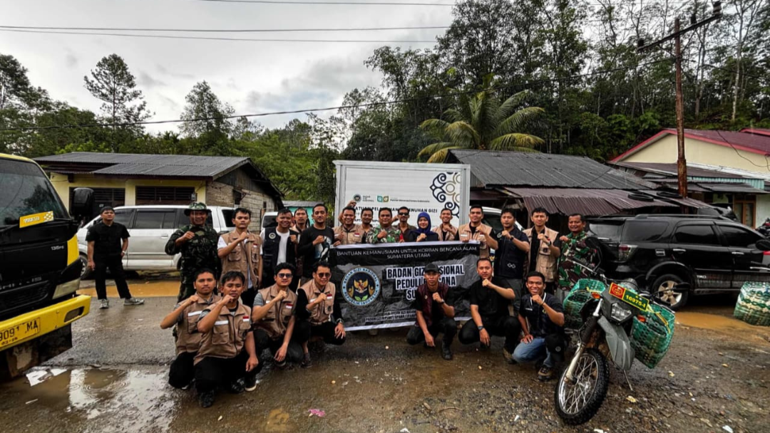 BGN Dharmasraya Acungi Jempol Aksi Mandiri SPPI Sumut Bantu Korban Bencana
